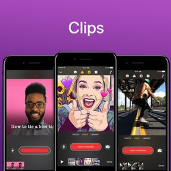 Clips : l'application de montage de vidéos arrive sur iPhone et iPad